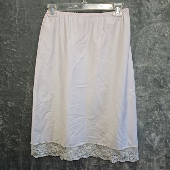 Barbizon Women's Sz Med Half Slip Pink lace - Picture 5 of 11
